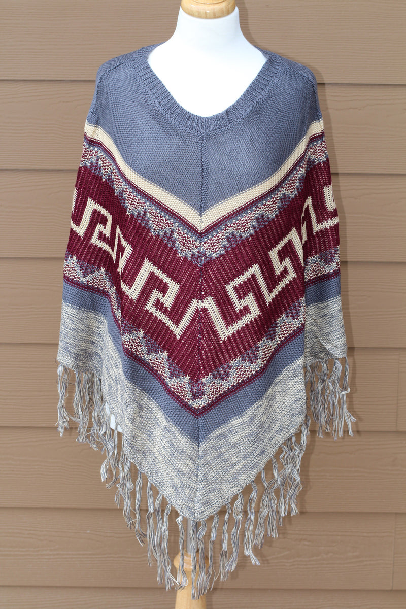 Josephine Poncho – The Eclectic Peach Boutique