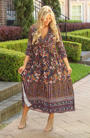 Del Sol Floral Dress *2 Colors