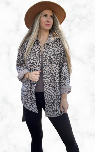 Leopard Flannel