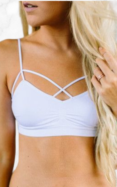 Criss Cross Bralette *Available in 3 Colors