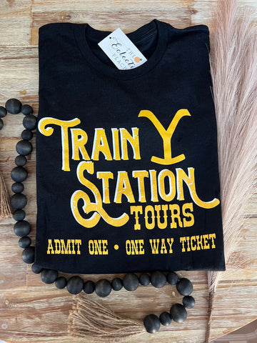 Train Station Tours Tee