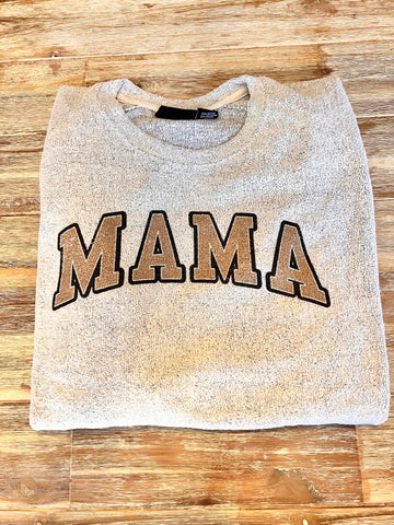 Mama Poodle Fleece Crew